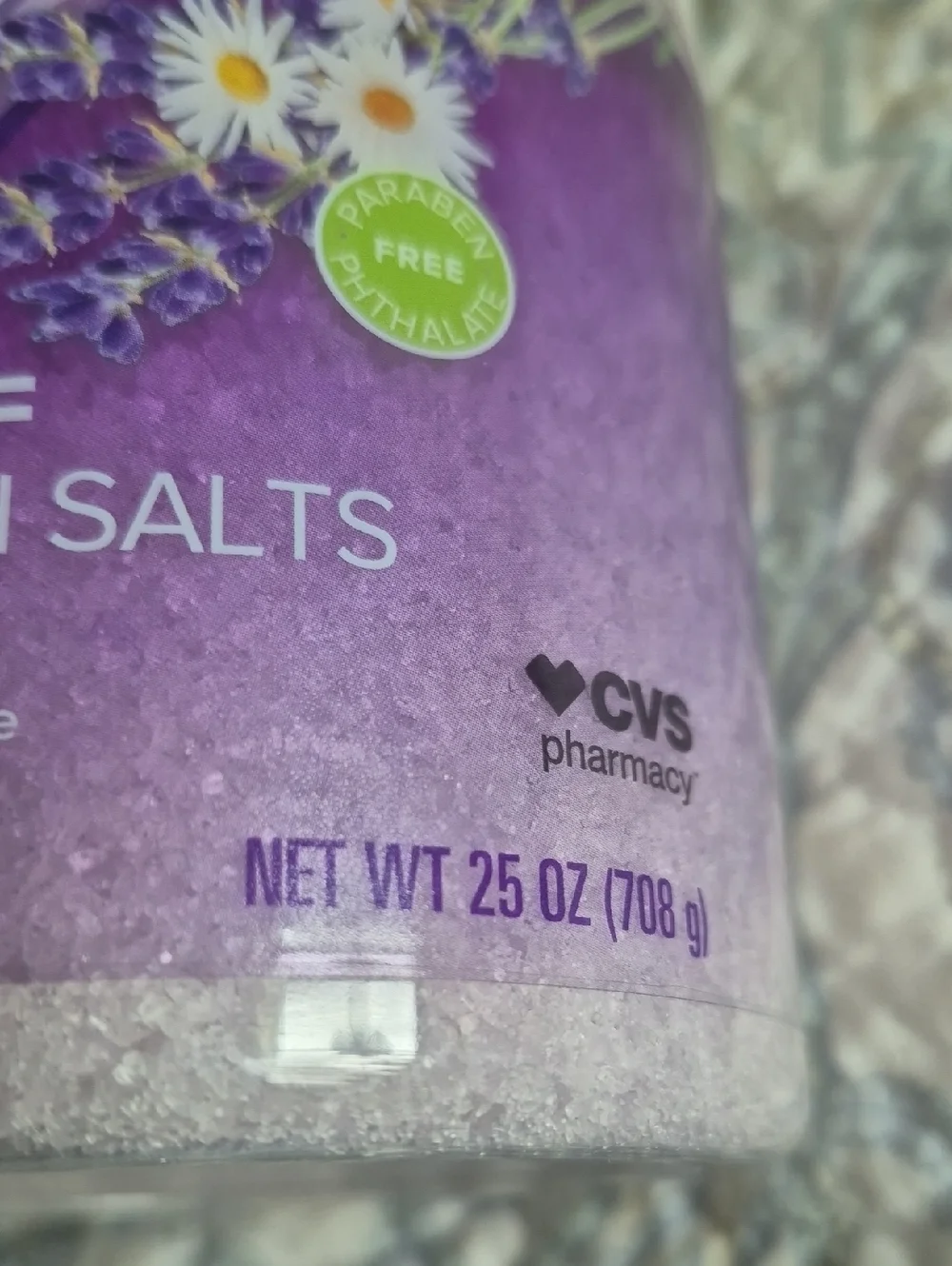 Mineral Bath Salts With Lavender & Chamomile, New Unopened 2 Pack